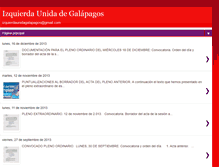 Tablet Screenshot of izquierdaunidagalapagos.blogspot.com