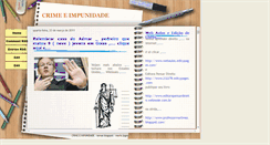 Desktop Screenshot of crimeeimpunidade.blogspot.com