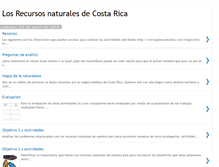 Tablet Screenshot of crrecursosnaturales.blogspot.com