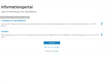 Tablet Screenshot of info-hilfen.blogspot.com