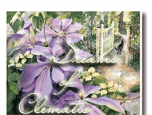 Tablet Screenshot of dreamsofclematis.blogspot.com