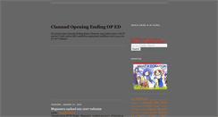 Desktop Screenshot of clannad2afterstory.blogspot.com