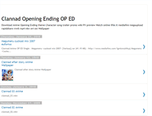 Tablet Screenshot of clannad2afterstory.blogspot.com