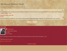 Tablet Screenshot of medievalhistorygeek.blogspot.com