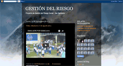 Desktop Screenshot of gestiondelriesgo-sanbernardo.blogspot.com