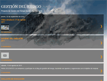 Tablet Screenshot of gestiondelriesgo-sanbernardo.blogspot.com