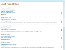 Tablet Screenshot of lsat-prep-online.blogspot.com