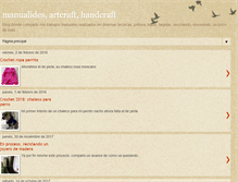 Tablet Screenshot of manualidades-kinuh.blogspot.com