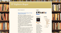 Desktop Screenshot of iteightersbogor.blogspot.com