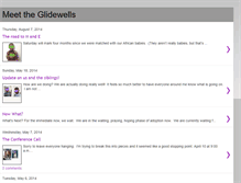 Tablet Screenshot of glidewellfamily.blogspot.com
