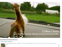 Tablet Screenshot of coffeellama.blogspot.com