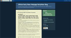 Desktop Screenshot of party-poker-official.blogspot.com