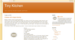 Desktop Screenshot of jcstinykitchen.blogspot.com