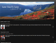 Tablet Screenshot of homeshanthihome.blogspot.com