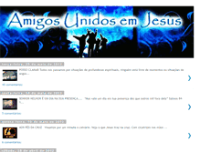 Tablet Screenshot of amigosunidosemjesus.blogspot.com