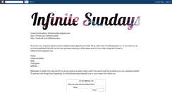 Desktop Screenshot of infinitesundays.blogspot.com