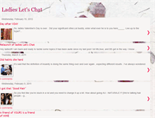 Tablet Screenshot of ladiesletschat.blogspot.com