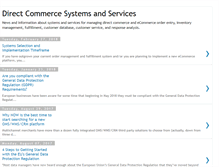 Tablet Screenshot of directcommercesystems.blogspot.com