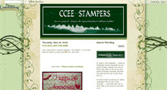 Desktop Screenshot of cceestampers.blogspot.com
