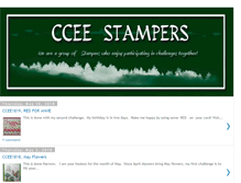 Tablet Screenshot of cceestampers.blogspot.com