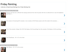 Tablet Screenshot of fridaypainting.blogspot.com