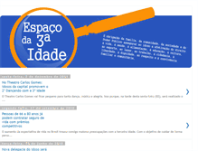 Tablet Screenshot of espacodaterceiraidade.blogspot.com