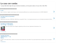 Tablet Screenshot of lacasaconruedas.blogspot.com