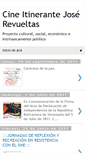 Mobile Screenshot of joserevueltascineitinerante.blogspot.com