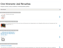 Tablet Screenshot of joserevueltascineitinerante.blogspot.com