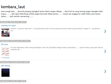 Tablet Screenshot of kembara-laut.blogspot.com