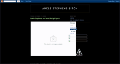 Desktop Screenshot of adele-stephens-bitch.blogspot.com