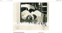 Desktop Screenshot of funeralclub.blogspot.com