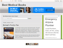 Tablet Screenshot of bestmedicalbooks.blogspot.com