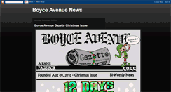 Desktop Screenshot of boyceavenuenews.blogspot.com