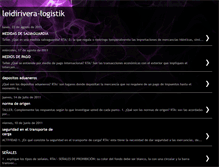 Tablet Screenshot of leidiriveralogistica.blogspot.com