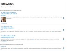 Tablet Screenshot of intravistas.blogspot.com