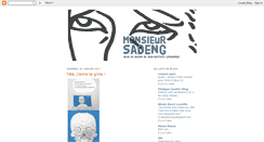 Desktop Screenshot of monsieursadeng.blogspot.com