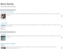 Tablet Screenshot of dormstories.blogspot.com