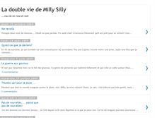 Tablet Screenshot of ladoubleviedemillysilly.blogspot.com