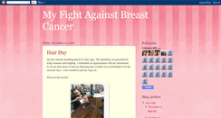 Desktop Screenshot of jennifermyfightagainstbc.blogspot.com