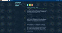 Desktop Screenshot of curriculum-educational.blogspot.com