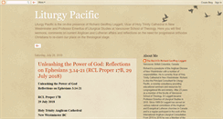 Desktop Screenshot of liturgypacific.blogspot.com