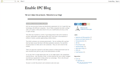 Desktop Screenshot of enableipc.blogspot.com