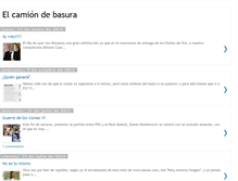 Tablet Screenshot of elcamiondebasura.blogspot.com