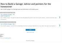 Tablet Screenshot of howtobuildagaragesrl.blogspot.com