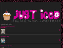 Tablet Screenshot of justicedcakes.blogspot.com