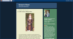 Desktop Screenshot of kennascloset.blogspot.com