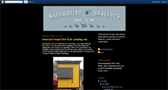 Desktop Screenshot of maceratingshallots.blogspot.com