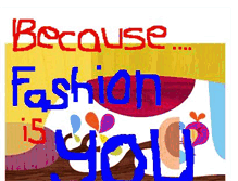 Tablet Screenshot of becausefashionisyou.blogspot.com