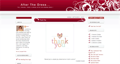Desktop Screenshot of afterthedress.blogspot.com